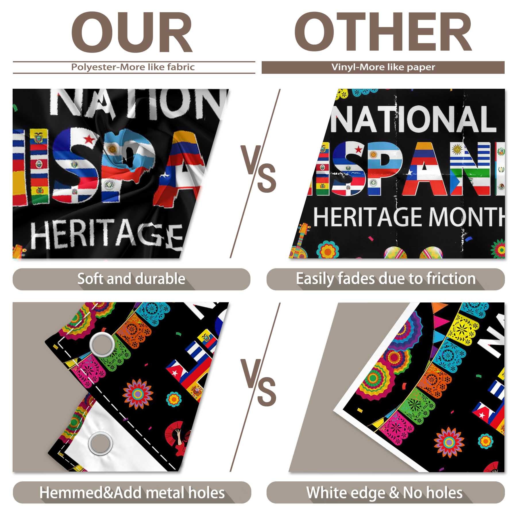 Hispanic Nation Heritage Month Backdrop