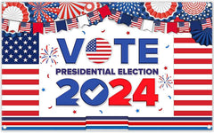 2024 Election Theme Vote for President American Backdrop(FAST)