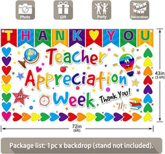 Thank You Teachers Teacher Appreciation Week Background(FAST)