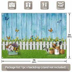 Easter Spring Garden Photography Backdrop - UUFelice Studio