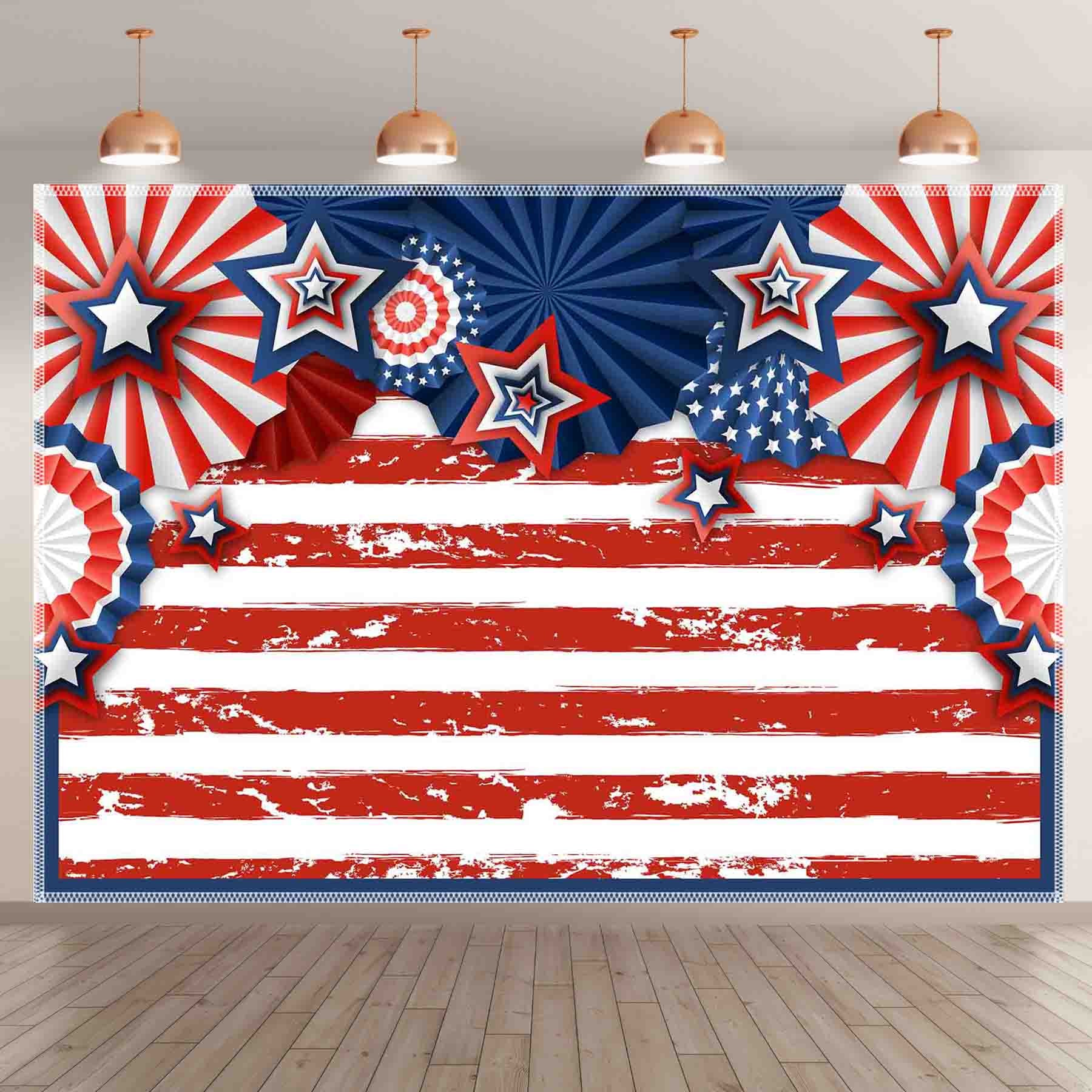 American Flag USA Independence Day Background(FAST)