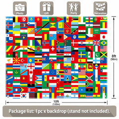 World Flags International Flags Country Flags Backdrop