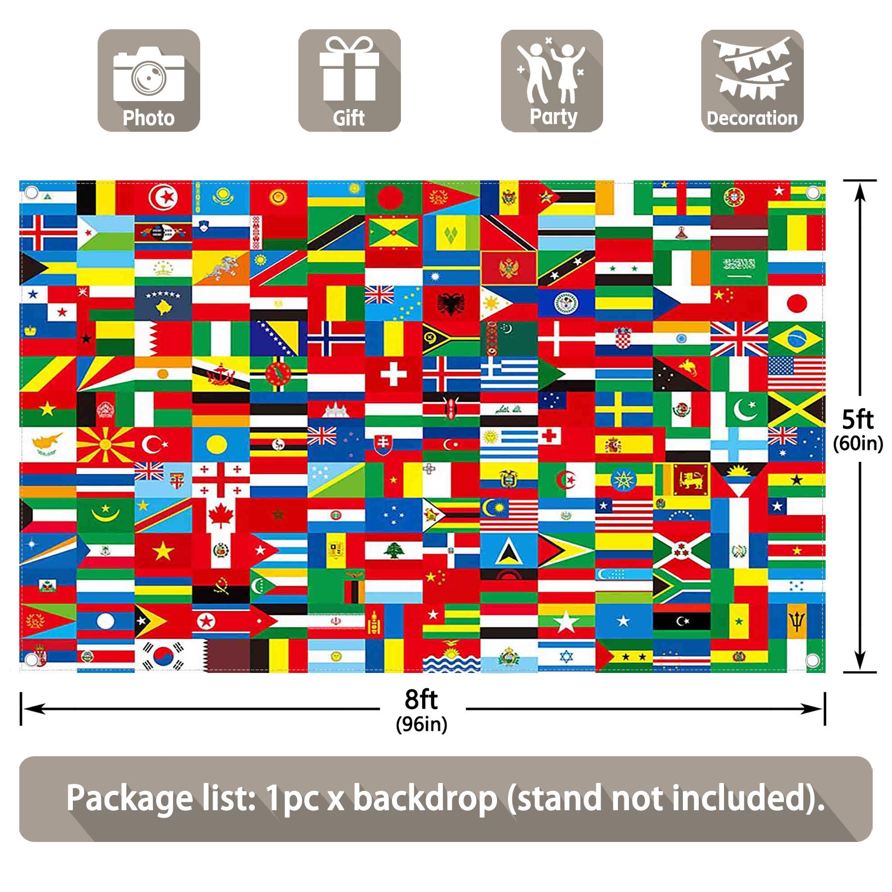 World Flags International Flags Country Flags Backdrop