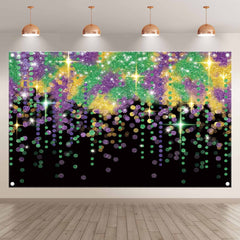 America Mardi Gras Fat Tuesday Backdrop - UUFelice Studio