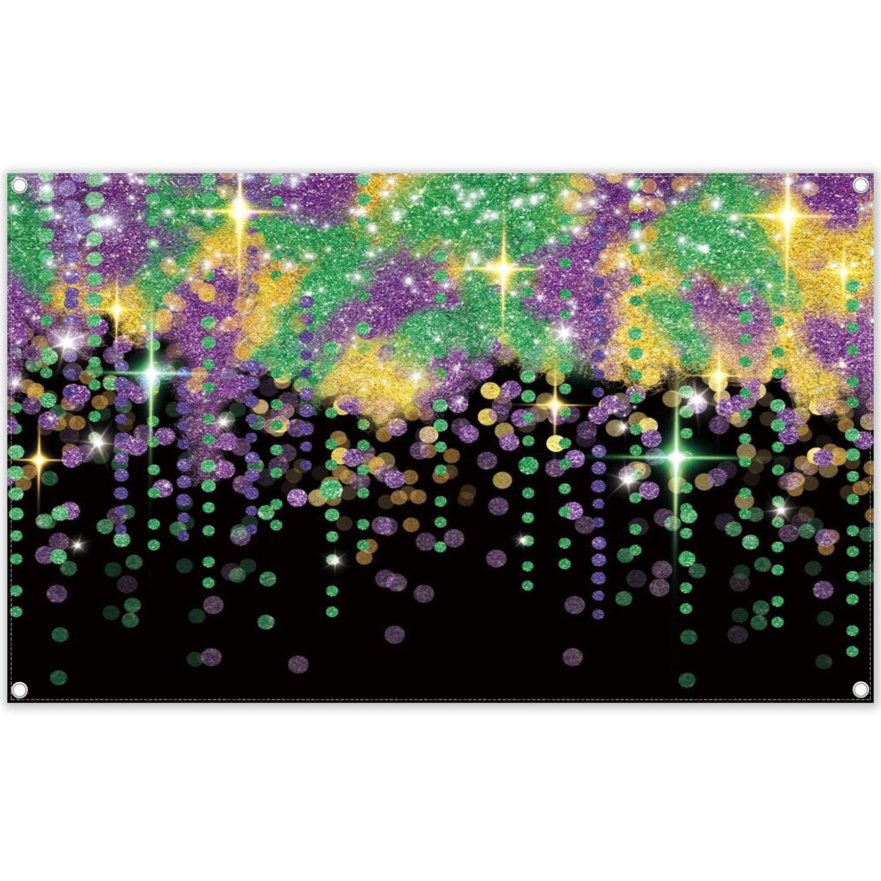 America Mardi Gras Fat Tuesday Backdrop - UUFelice Studio