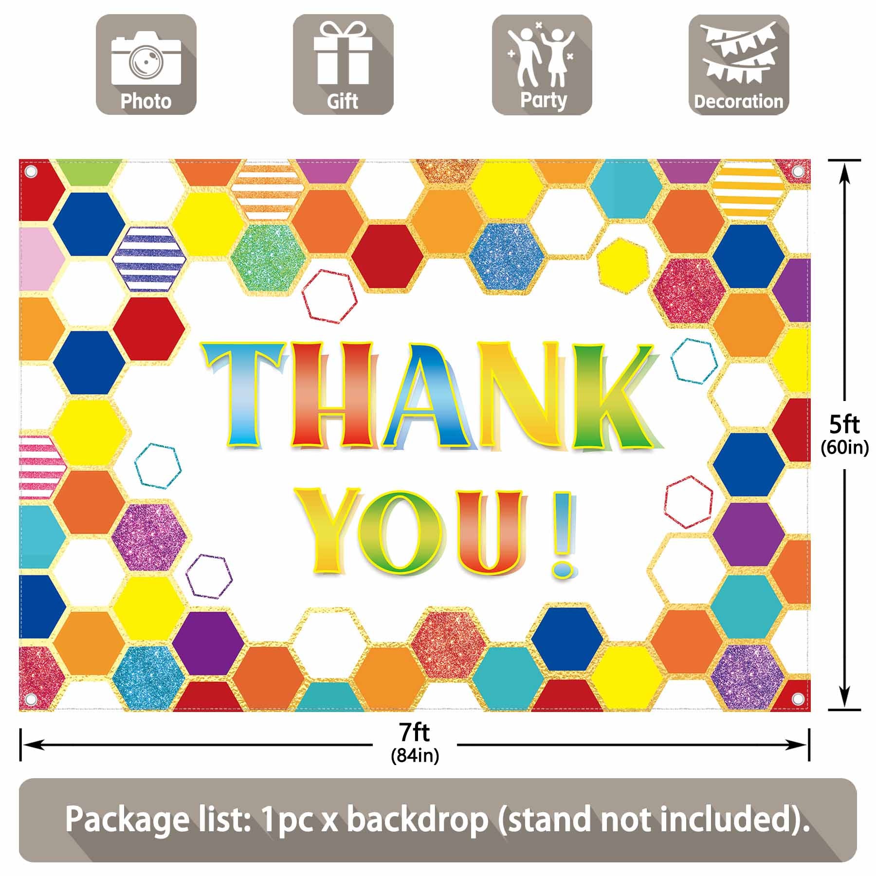 Thank You Appreciation Employee Backdrop - UUFelice Studio