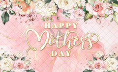 Happy Mother's Day Watercolor Floral Butterfly Backdrop(FAST)