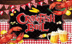 Crawfish Boil Theme Lobster Seafood Background(FAST) - UUFelice Studio