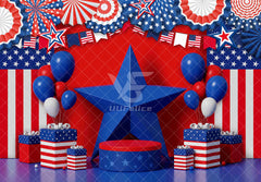 Independence Day 4th of July Patriotic Background(FAST)