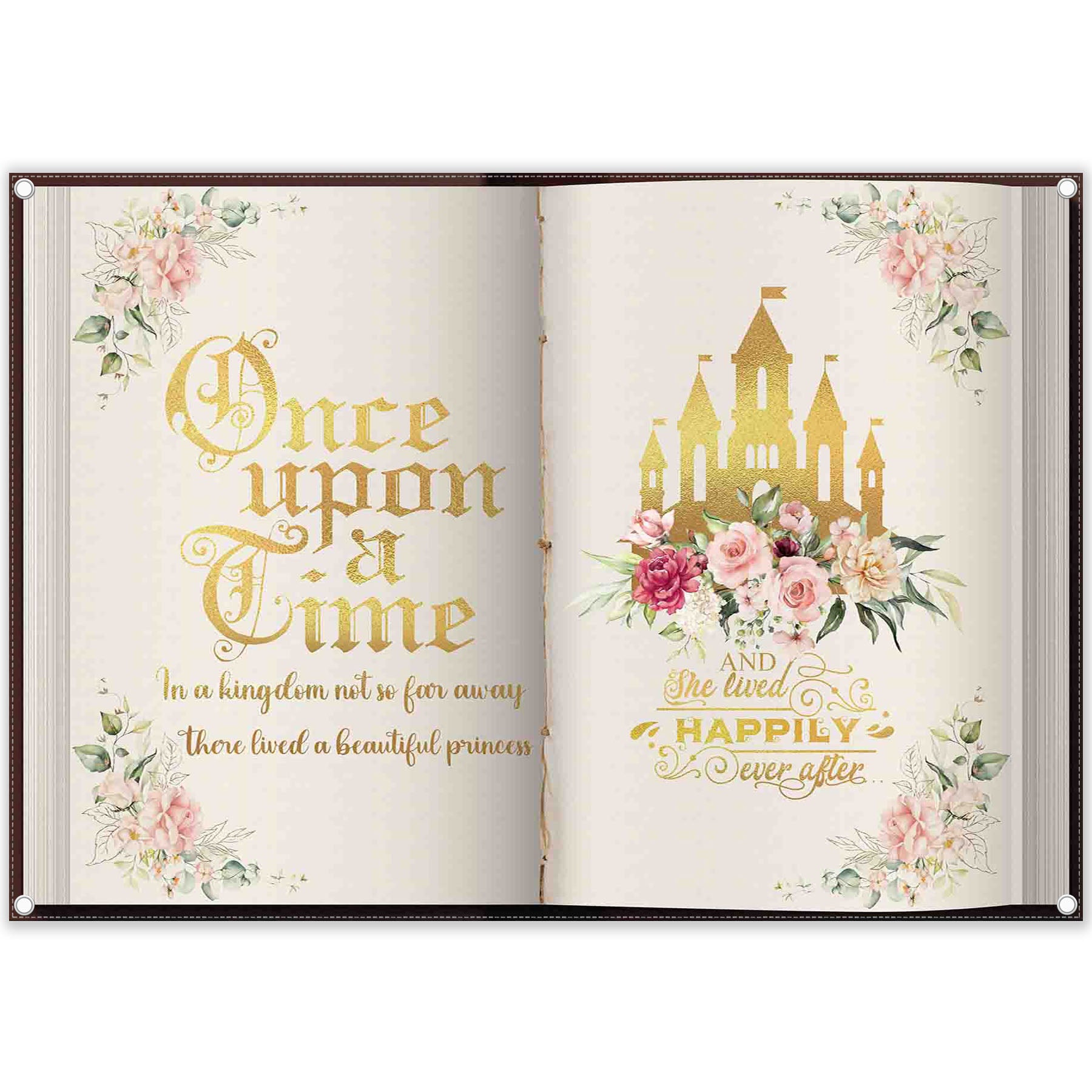 Enchanted Fairy Tale Perfect for Birthday Backdrop(FAST) - UUFelice Studio