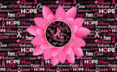 Breast Cancer Awareness Pink Backdrop