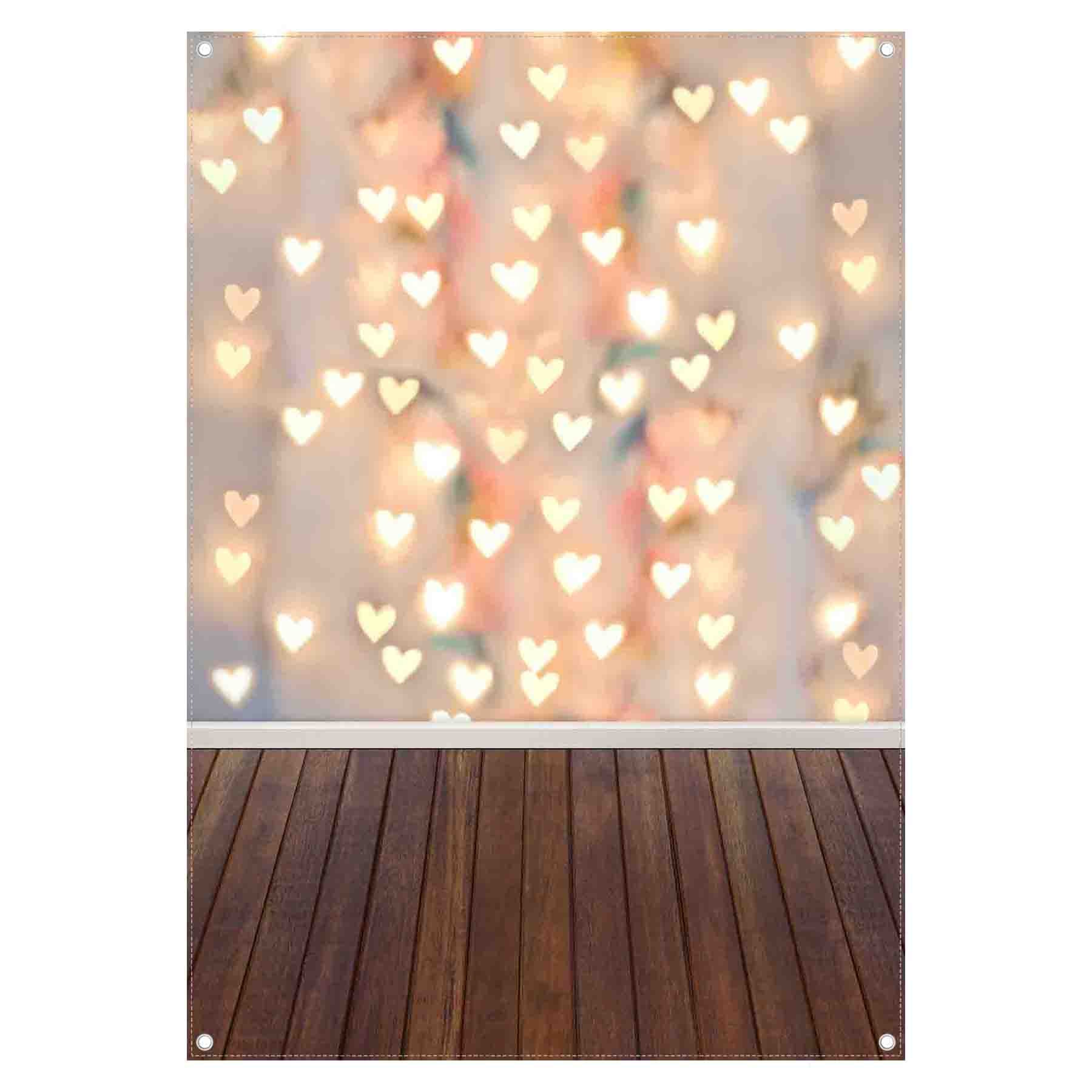 Valentine's Day Bokeh Glitter Love Heart Sweet Background(FAST) - UUFelice Studio