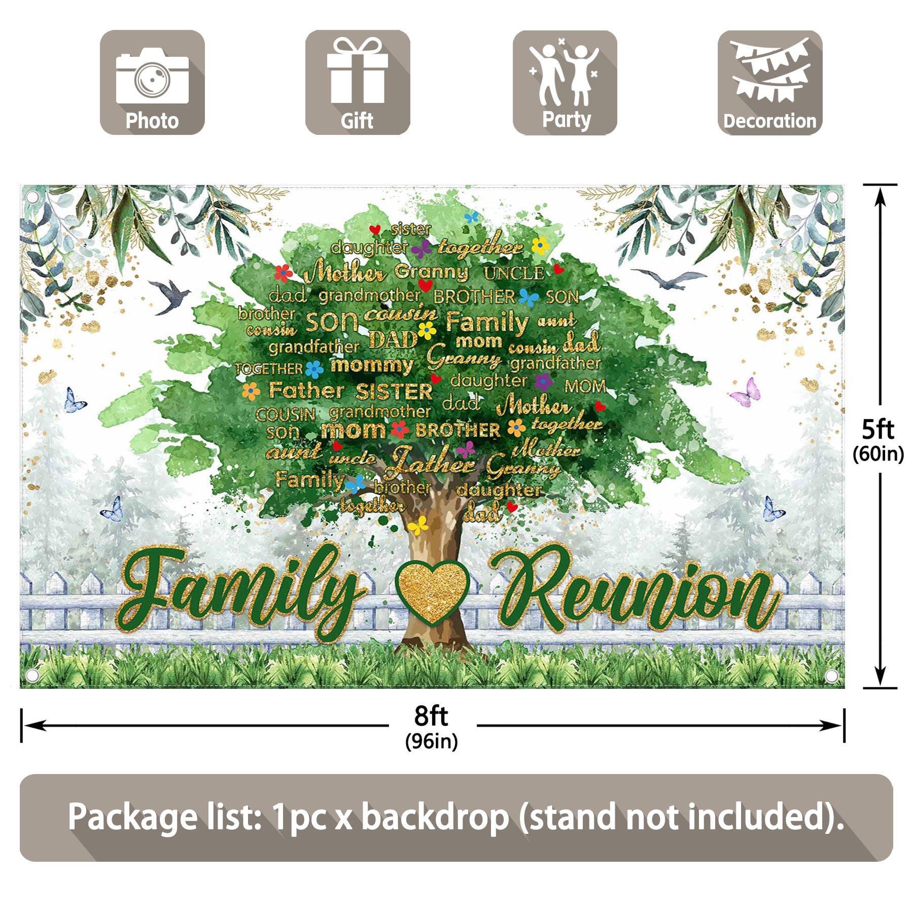 Family Reunion Family Tree Members Background(FAST) - UUFelice Studio