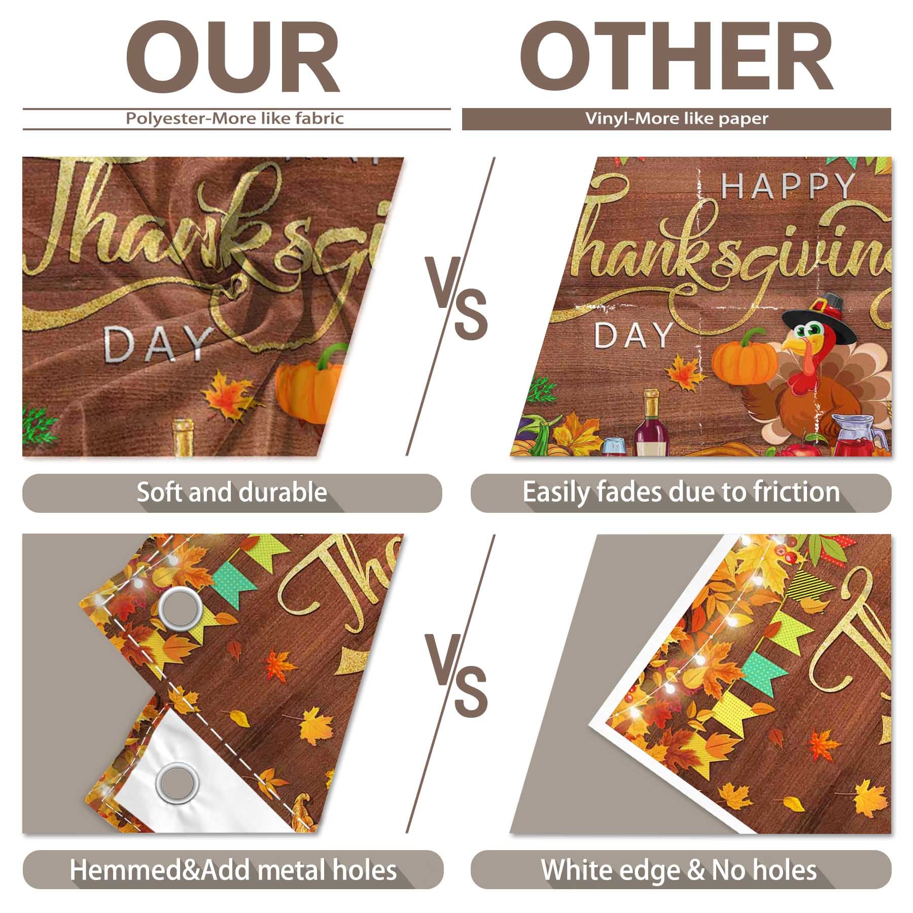 Happy Thanksgiving Day Autumn Pumpkin Harvest Background