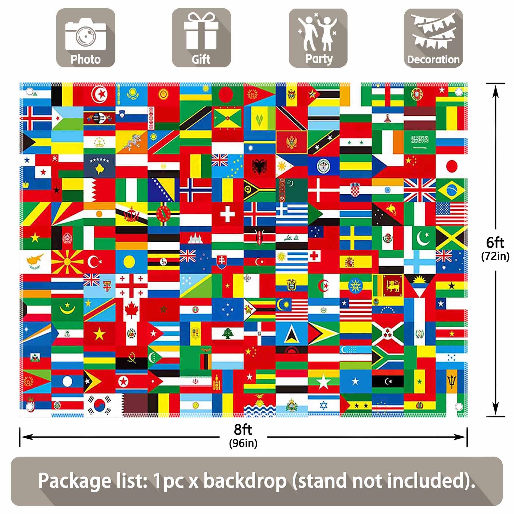 World Flags International Flags Country Flags Backdrop