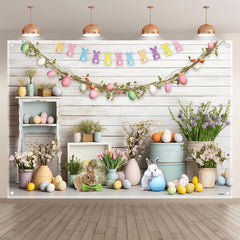 Spring Easter Polyester Photography Backdrop - UUFelice Studio