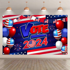 Vote 2024 American Presidental Voting Election Backdrop - UUFelice Studio